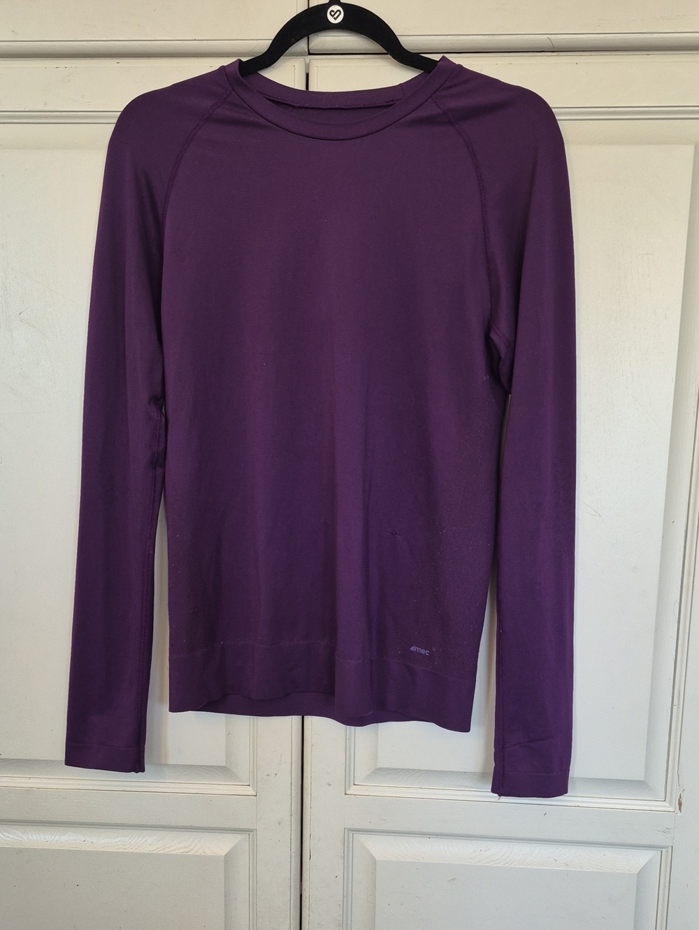 Long-Sleeve Purple MEC Performance Tee
